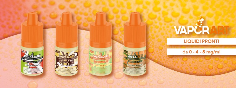 New Liquidi Pronti 10ml Vaporart